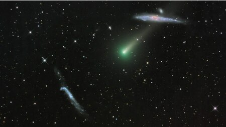 Should we fear the approaching Comet?