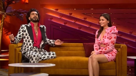 Alia Bhatt and Ranveer Singh on Koffee With Karan