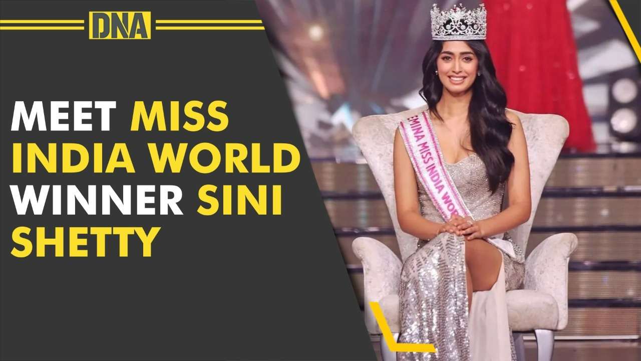 Karnatakas Sini Shetty Crowned Miss India World 2022