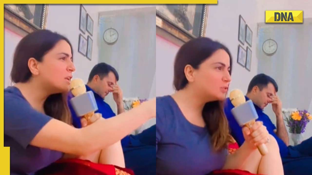 Sarddha Arya Ki Chudai Videoes - Shraddha Arya's rendition of Pasoori leaves her husband Rahul Nagal  shocked, video goes viral