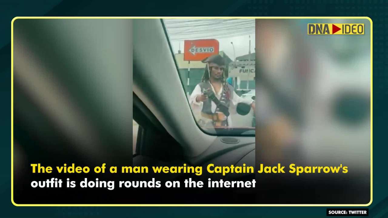  Viral: Man Dressed As Jack Sparrow Begs On Street, Netizens Calls Him 
