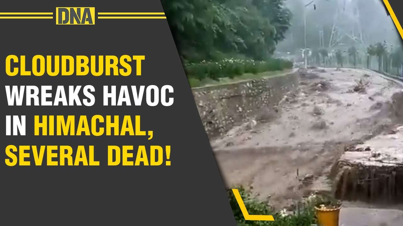 Cloudburst wreaks havoc in Himachal, Several Dead! 