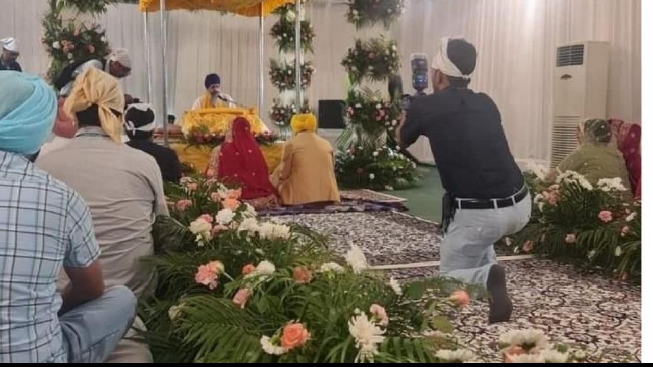 CM Bhagwant Mann Gurmeet Kaur Wedding Decoration