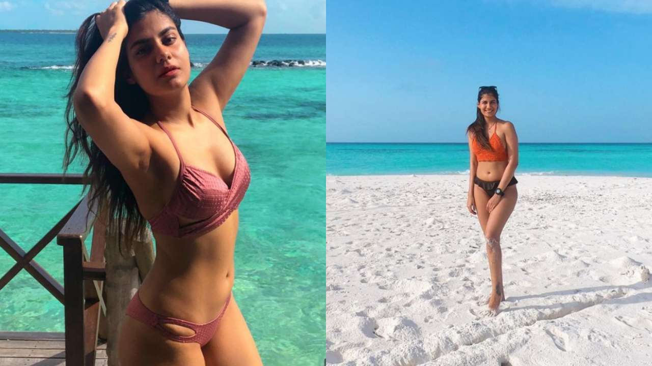 Shreya Dhanwanthary oozes oomph on beach