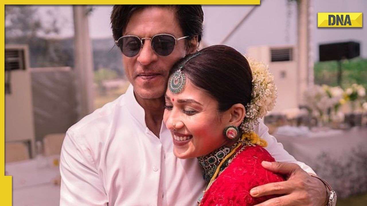 Nayanthara Xxxvideo - Shah Rukh Khan hugs Jawan co-star Nayanthara in unseen photo from her  wedding with Vignesh Shivan