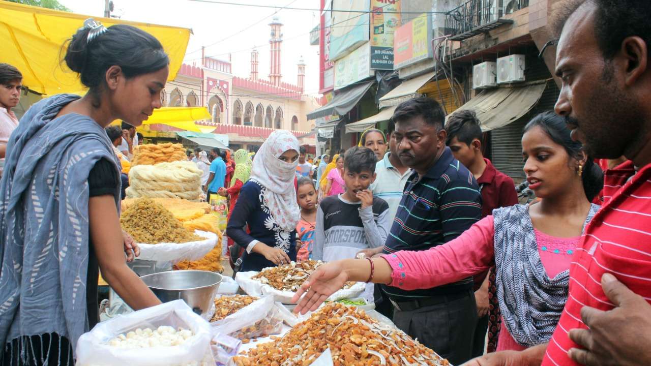 Markets flocked on the occasion of Bakrid