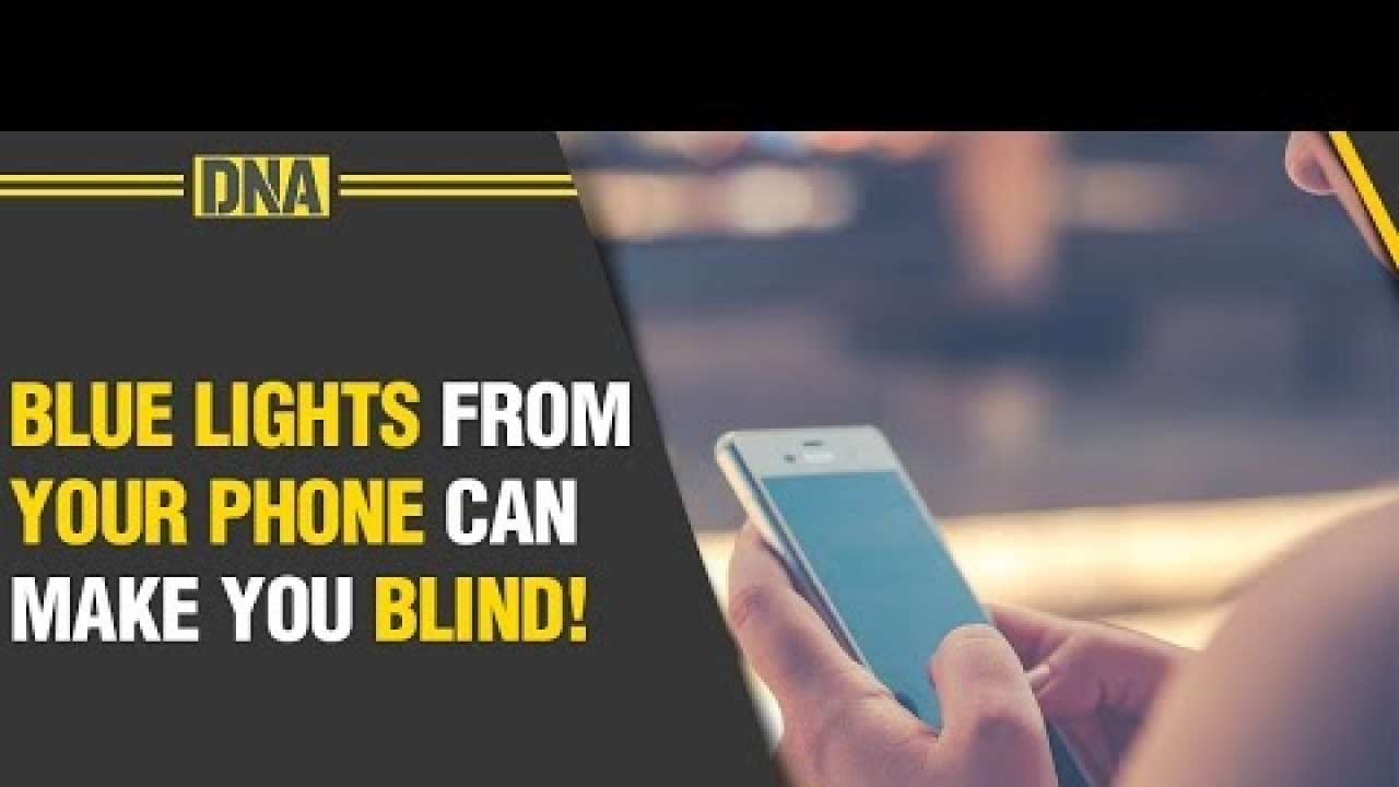 Blue light from electronic devices can severely affect your eyes and body