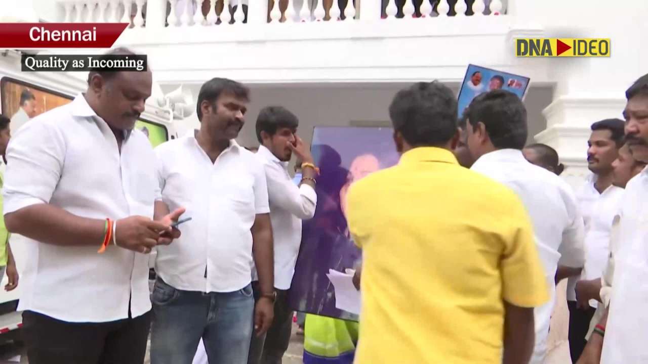  OPS faction stages protest outside AIADMK’s headquarters in Chennai 
