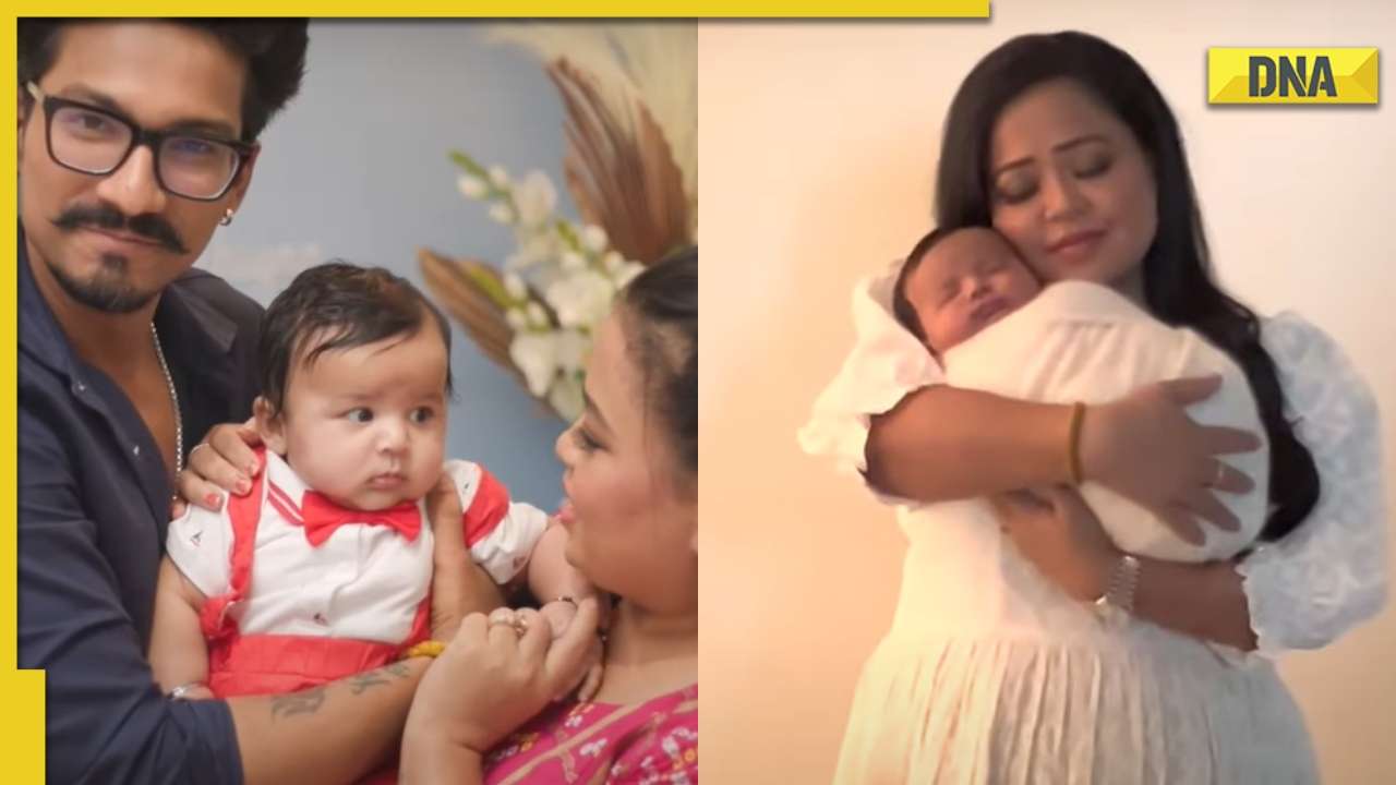 Bharti Singh Haarsh Limbachiyaa Reveal Son Lakshs Face In Adorable Video
