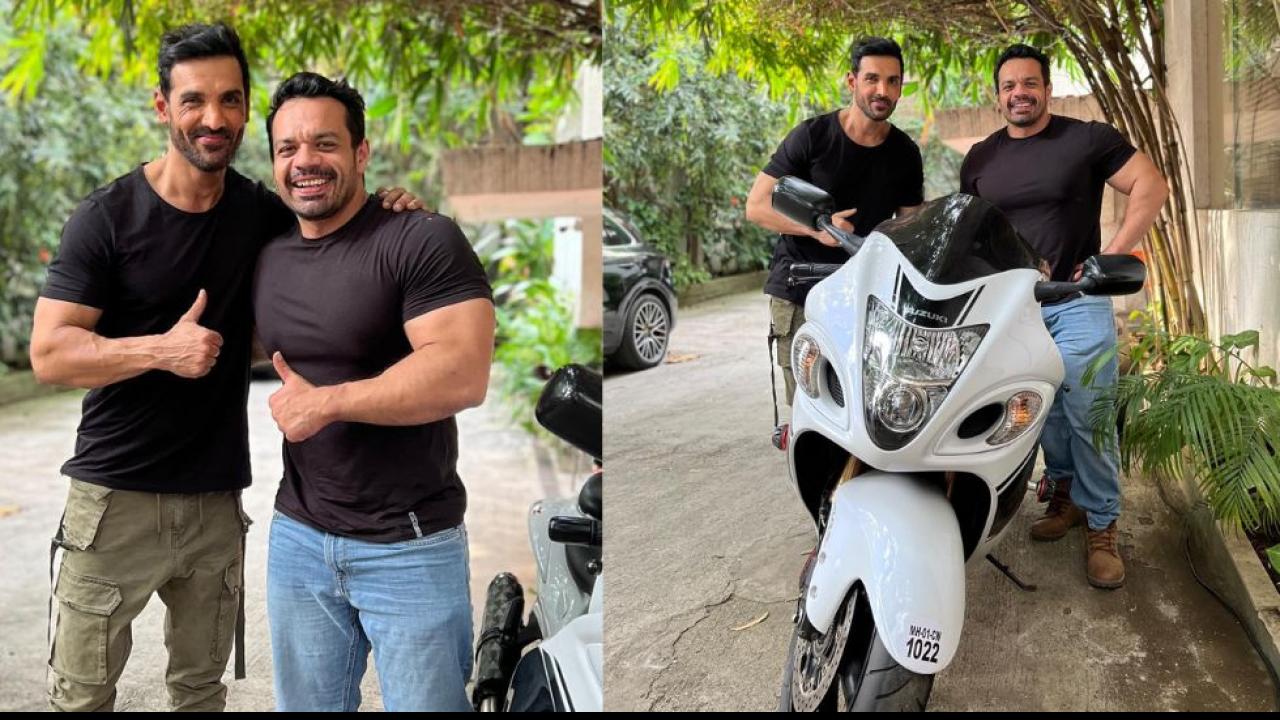 Gaurav Taneja John Abraham Bonding Over Luxury bikes