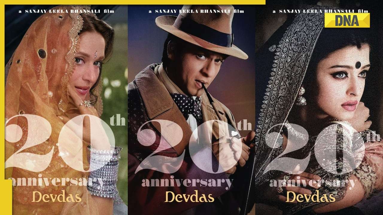 Madri Dixit Xxx - 20 years of Devdas: Exclusive posters featuring Shah Rukh Khan, Aishwarya  Rai Bachchan, Madhuri Dixit unveiled
