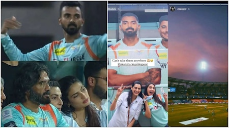 When Athiya and Suniel Shetty came to see LSG's matches in IPL 2022