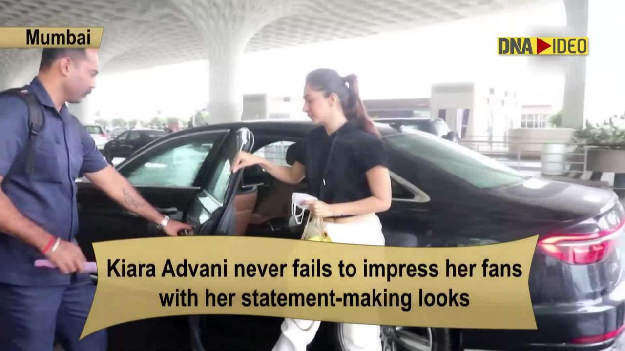 Mumbai: Kiara Advani dons athleisure outfit as she gets clicked at  airport
