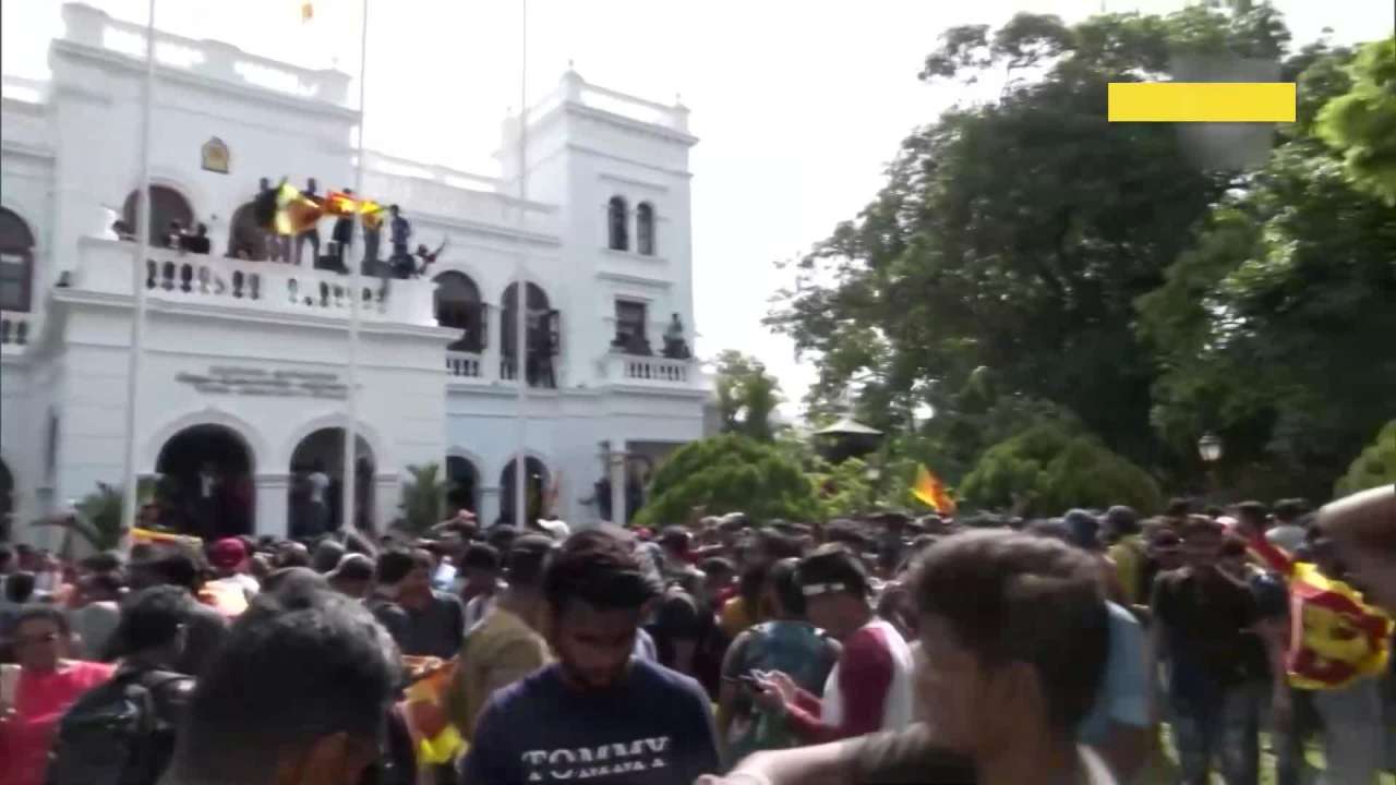 Sri Lanka crisis: Prime Minister’s office taken over by protesters in Colombo 