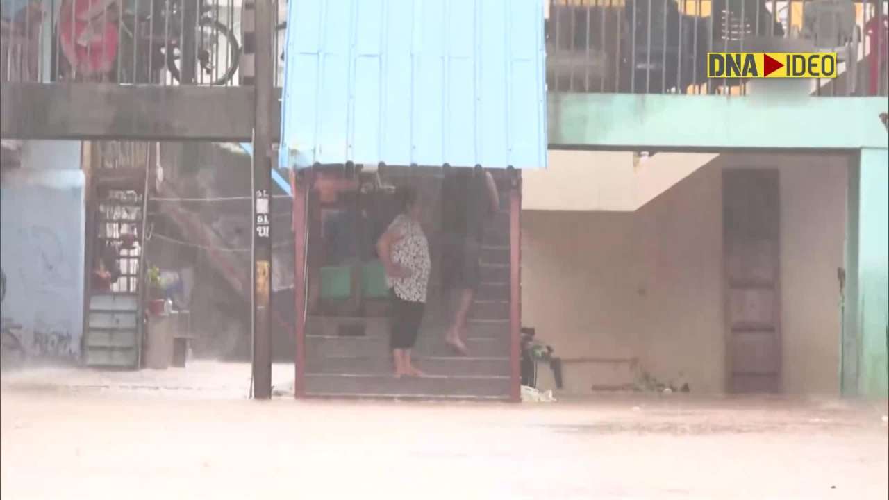 Gujarat: Continuous rainfall causes flooding in many areas of Navsari