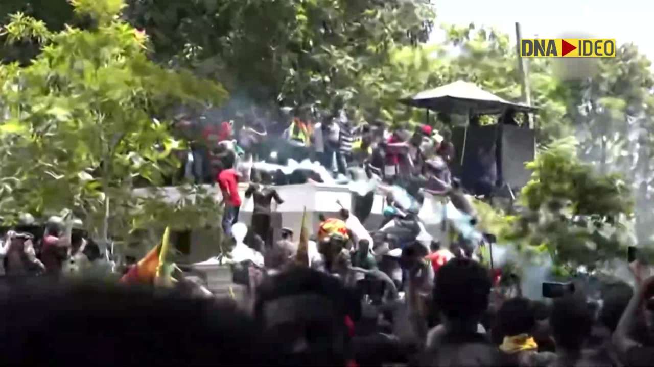 Sri Lanka Crisis: Military uses tear gas shells to disperse agitators attempting to trespass PM’s residence
