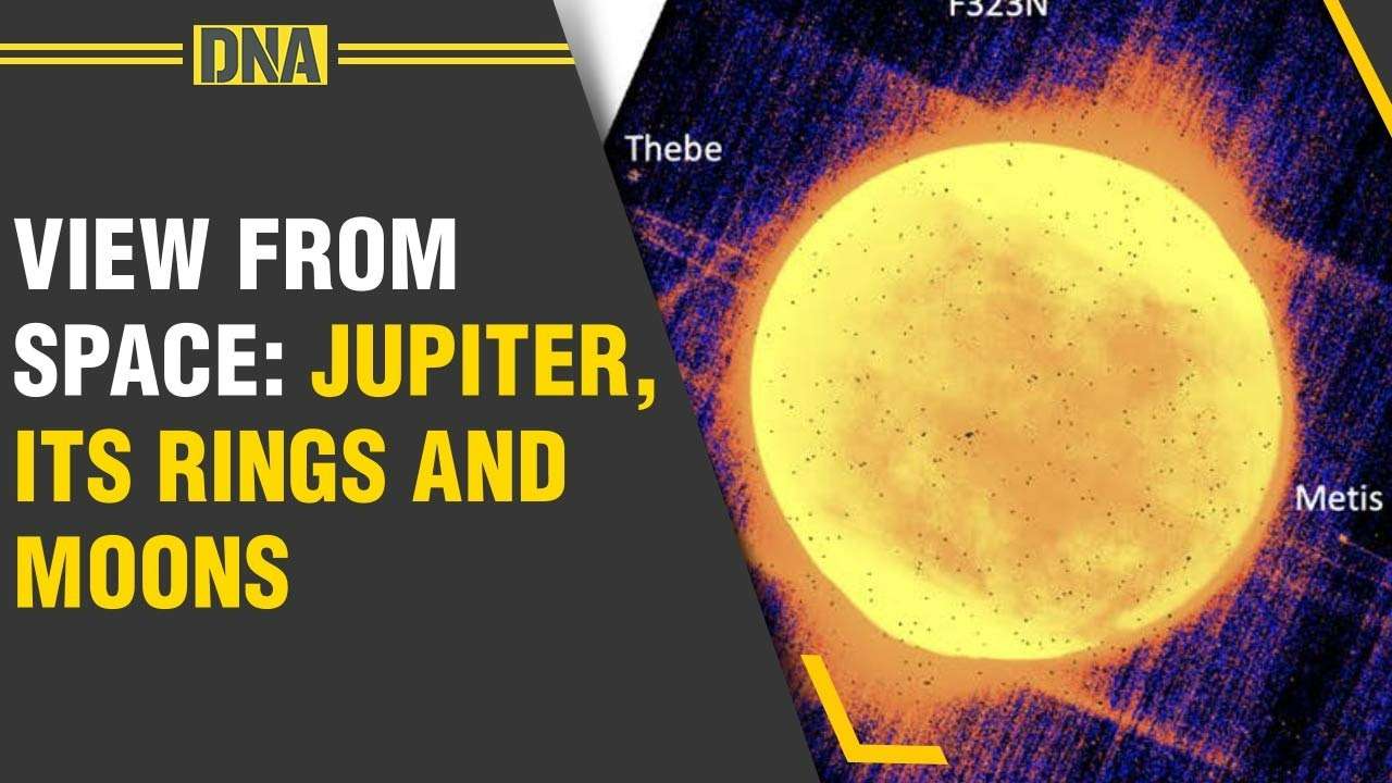 NASA releases images of Jupiter, planet's rings and its moons