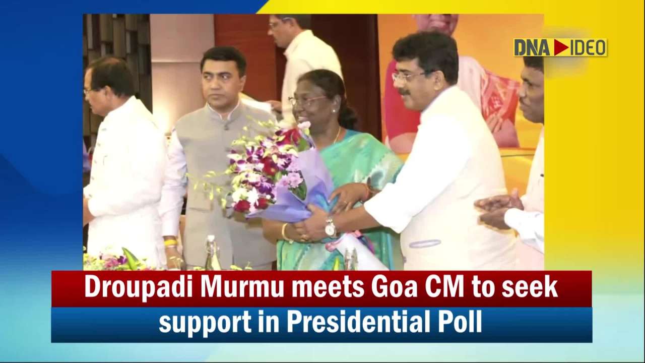 Droupadi Murmu meets Goa CM to seek support in Presidential Poll
