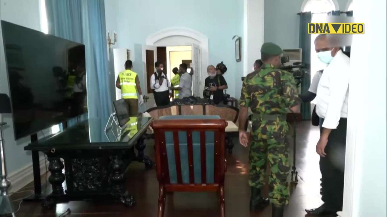Sri Lanka: Forensic team takes stock of damage inside Presidential Palace in Colombo