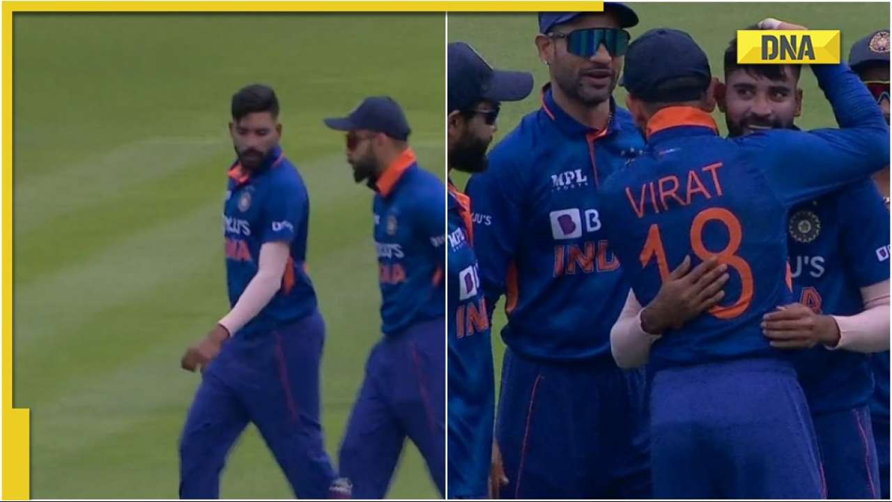 Virat Kohli gives advice to Mohammed Siraj, he dismisses Joe Root on ...