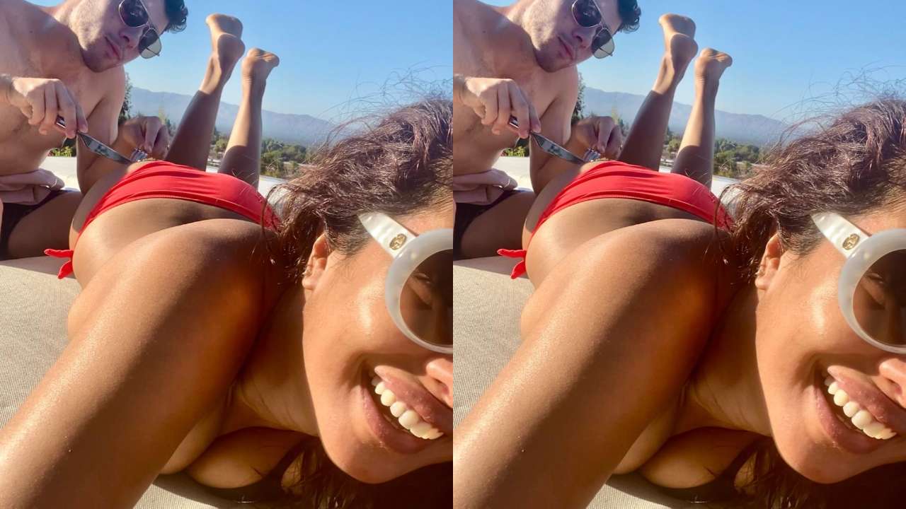 Priyanka Chopra-Nick Jonas's beach time