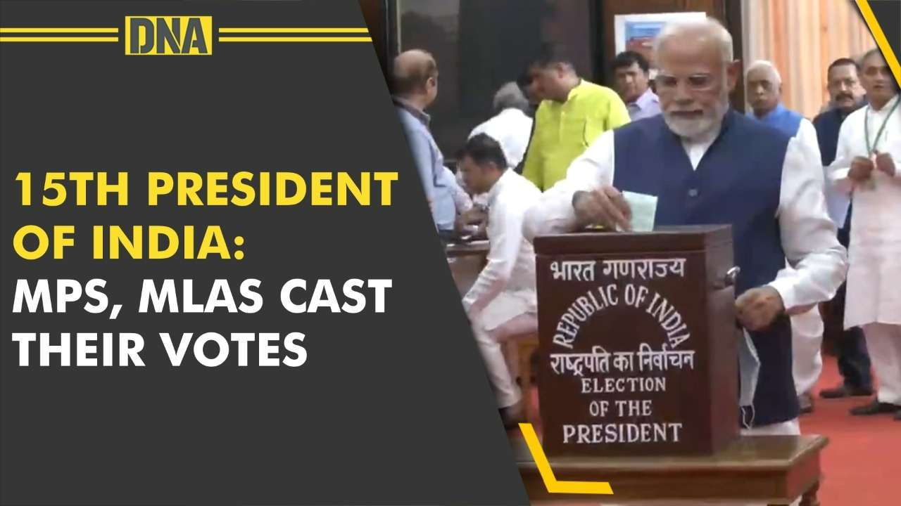  Droupadi Murmu vs Yashwant Sinh: MPs, MLAs cast votes to elect 15th President of India