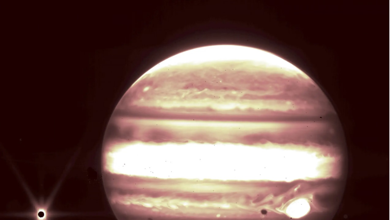 Jupiter, moons in great detail