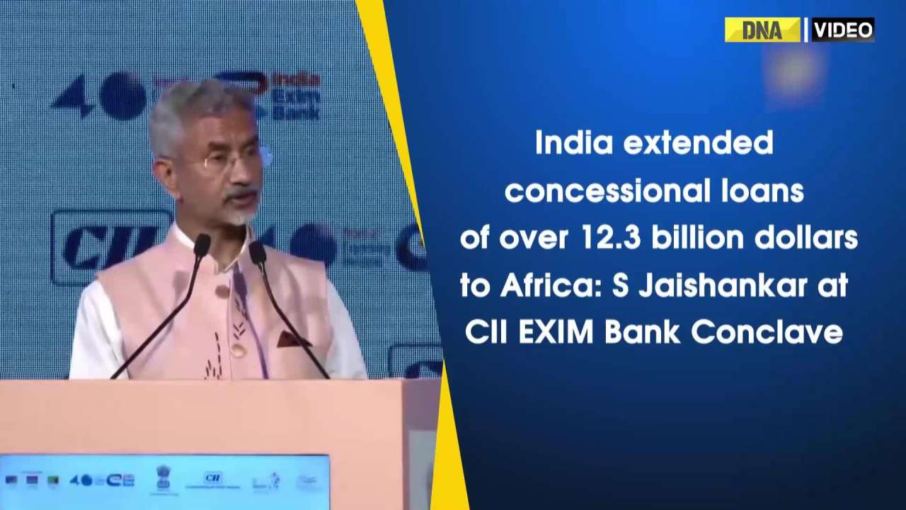 India extended concessional loans of over 12.3 billion dollars to Africa: S Jaishankar at CII EXIM Bank Conclave 