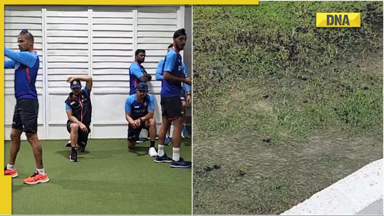 IND vs WI: Rain in Trinidad forces Team India to practice indoors ahead of first ODI