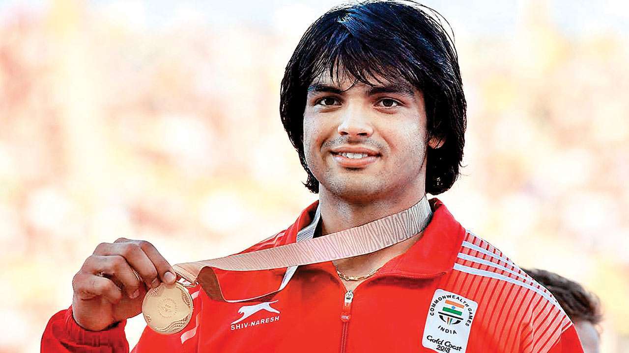 Neeraj Chopra - Gold in Commonwealth Games 2018