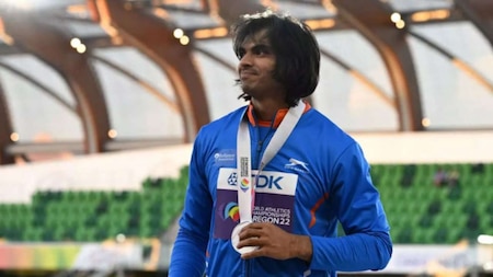 Neeraj Chopra - Silver in World Athletics Championship