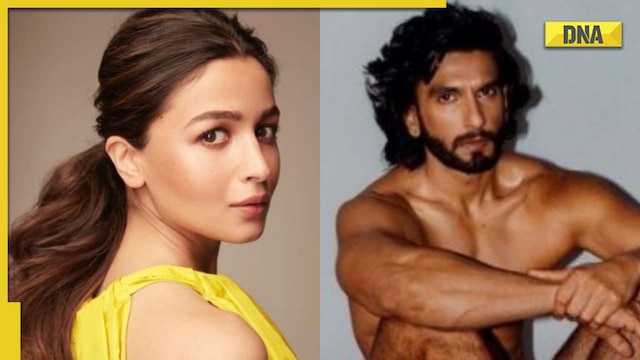 Alia Bhatt Sex Poto - Darlings actor Alia Bhatt reacts to Ranveer Singh's nude photoshoot, says  'main yeh question ko...'