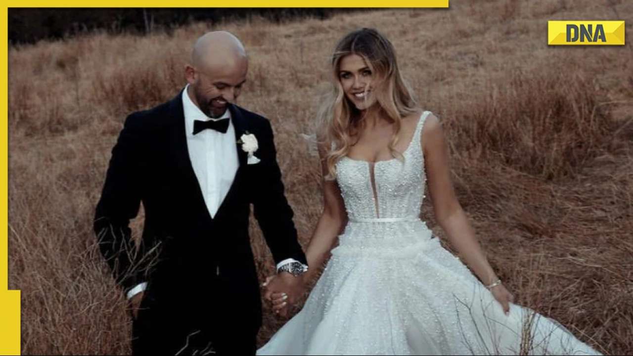 Australian cricketer Nathan Lyon ties knot with Emma McCarthy