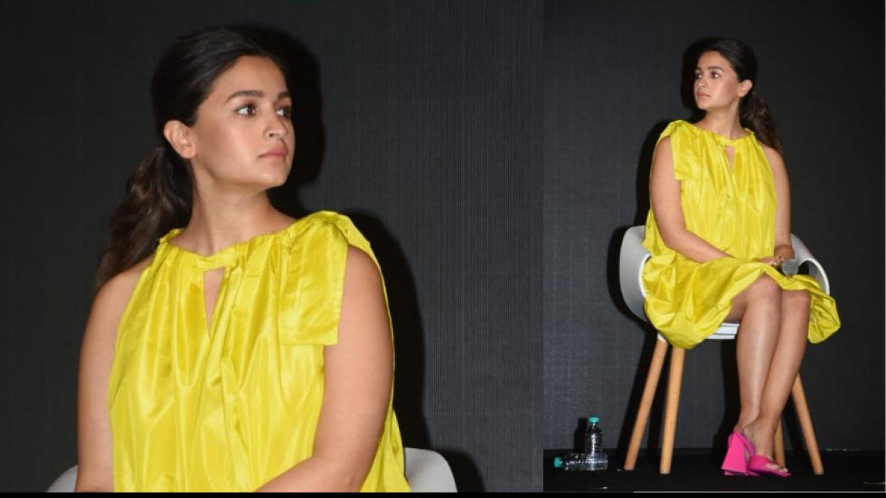 Alia Bhatt Cute Dress