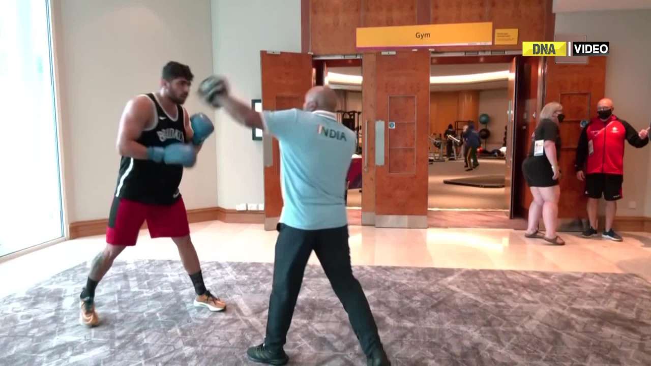 CWG 2022: Indian boxers sweat it out in Birmingham to prepare for