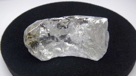 404-carat clear diamond
