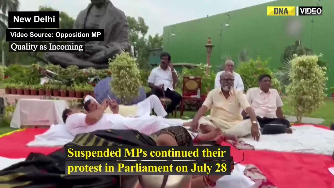 Suspended MPs continue 50-hour long day-night protest in Parliament 