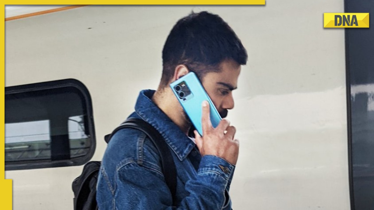 Virat Kohli's mysterious blue smartphone leaves fans confused, we ...