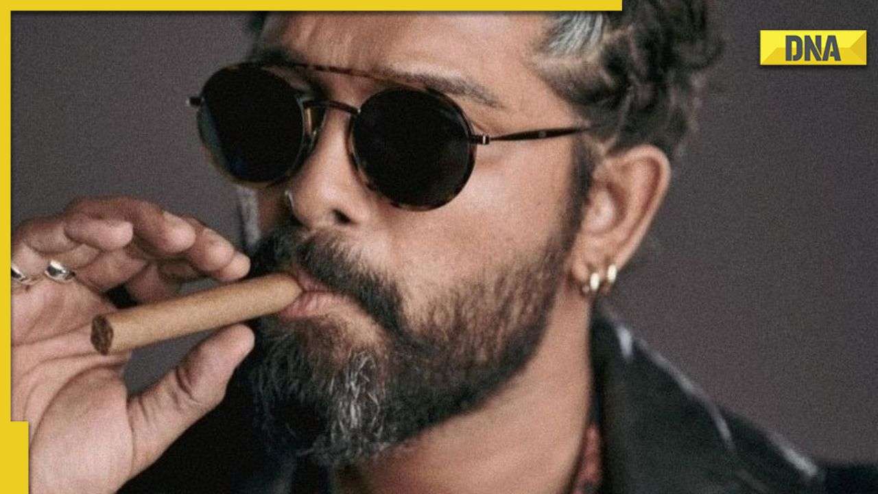 Allu Arjun's new look with a cigar goes viral, fans ask 'is it ...