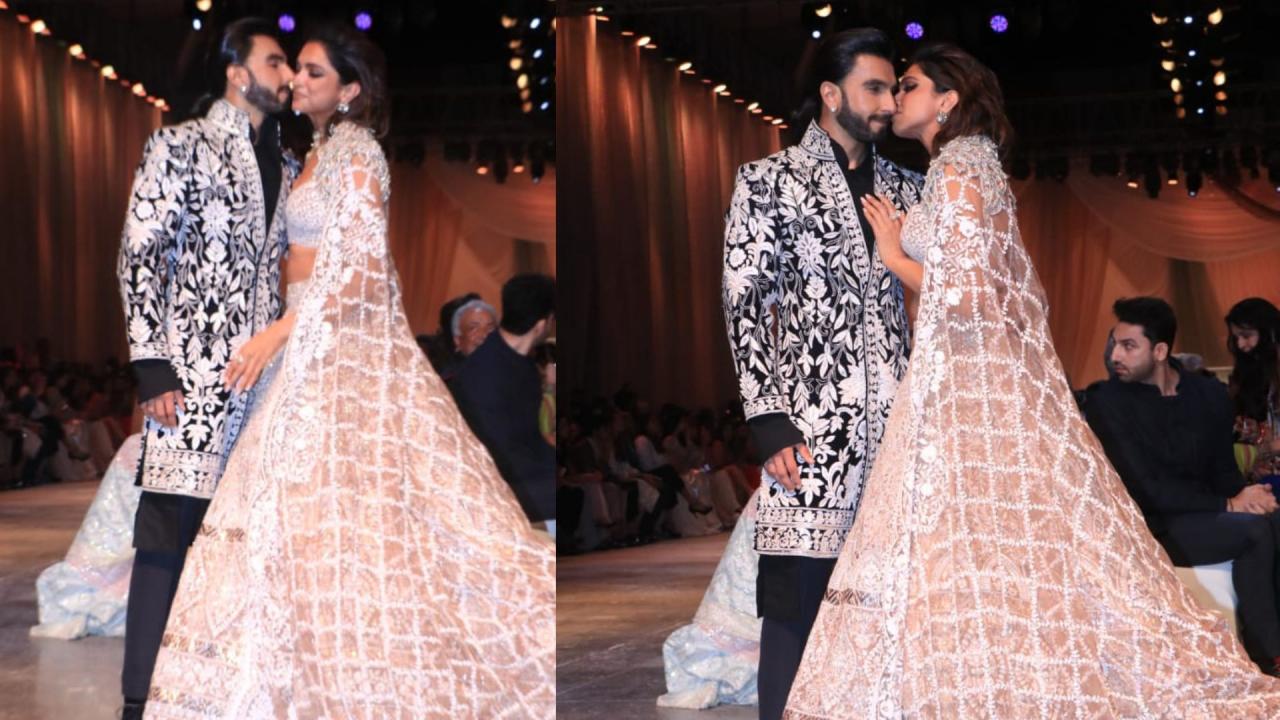 Deepika Padukone- Ranveer Singh romantic chemistry 