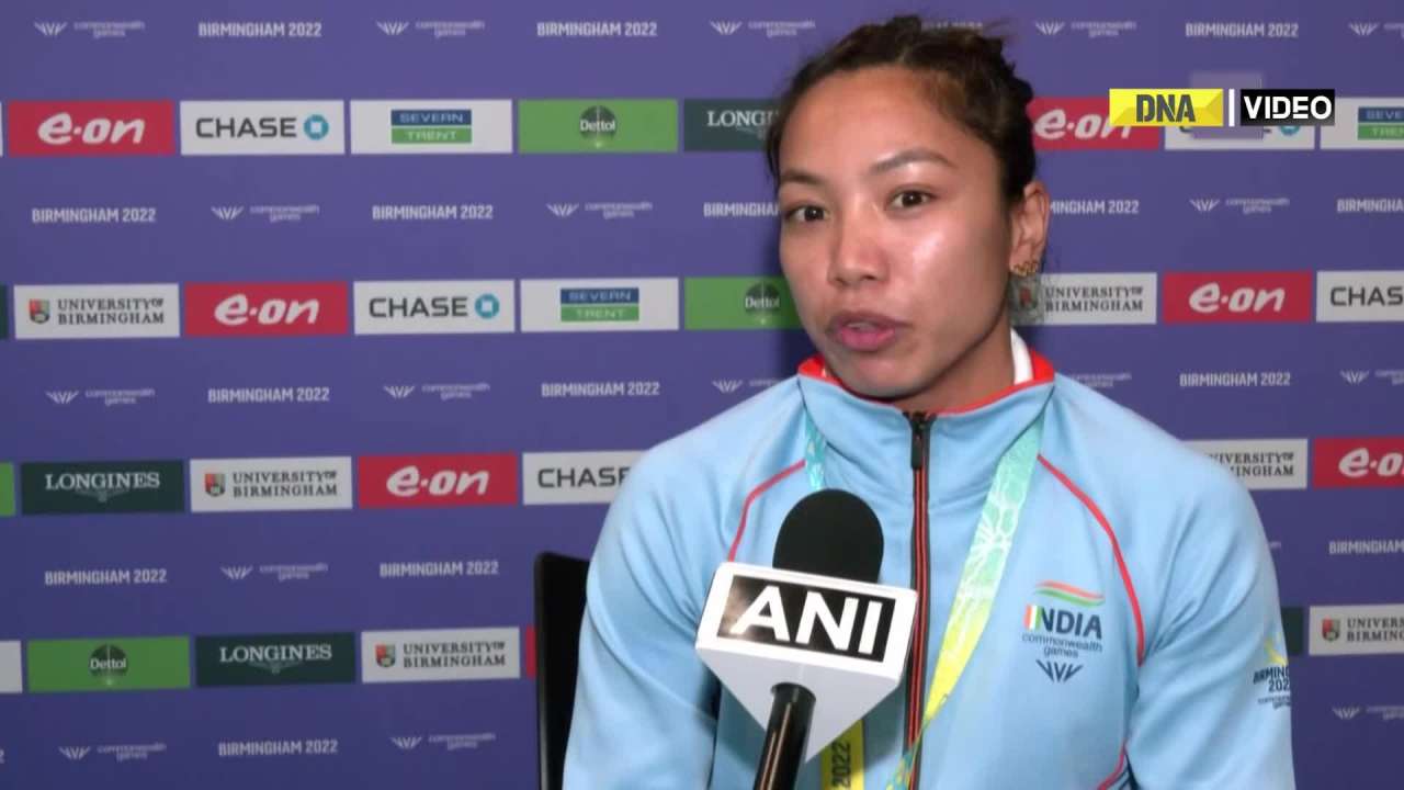 Was very emotional when National Anthem played after my win: Mirabai Chanu