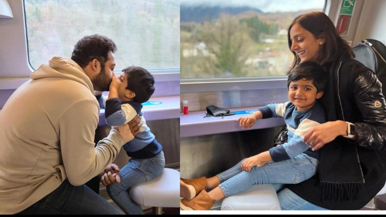 Jr NTR Cute Family