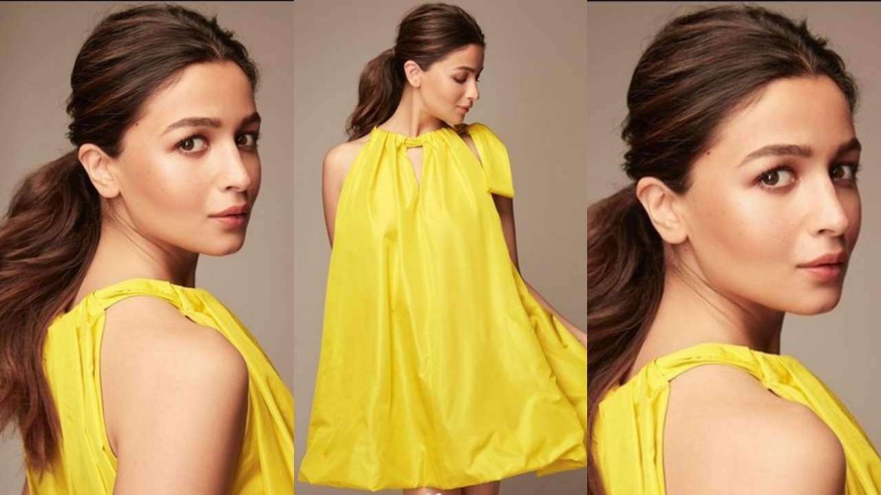 Alia Bhatt looks like a ray of sunshine in yellow dress