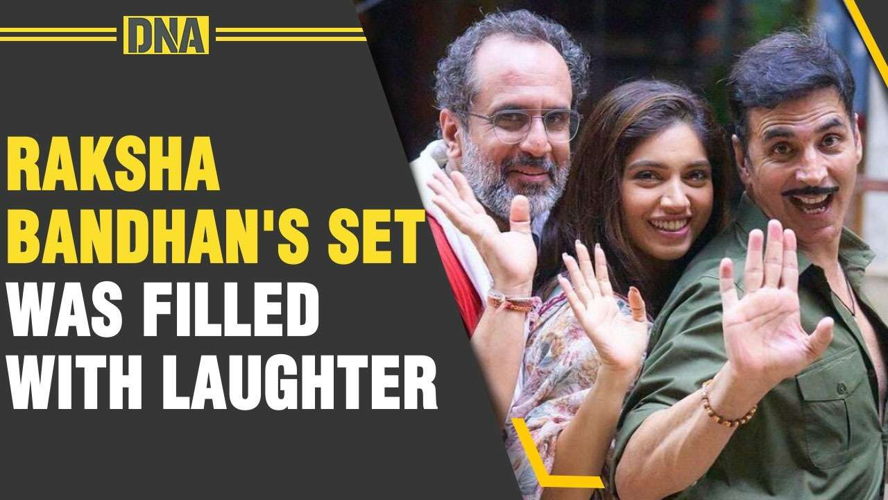 Akshay Kumar with co-star Bhumi Pednekar unfolds some insights from the set of 'Raksha Bandhan'