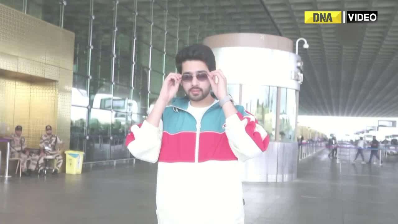 Singer Armaan Malik spotted in comfy attire at airport