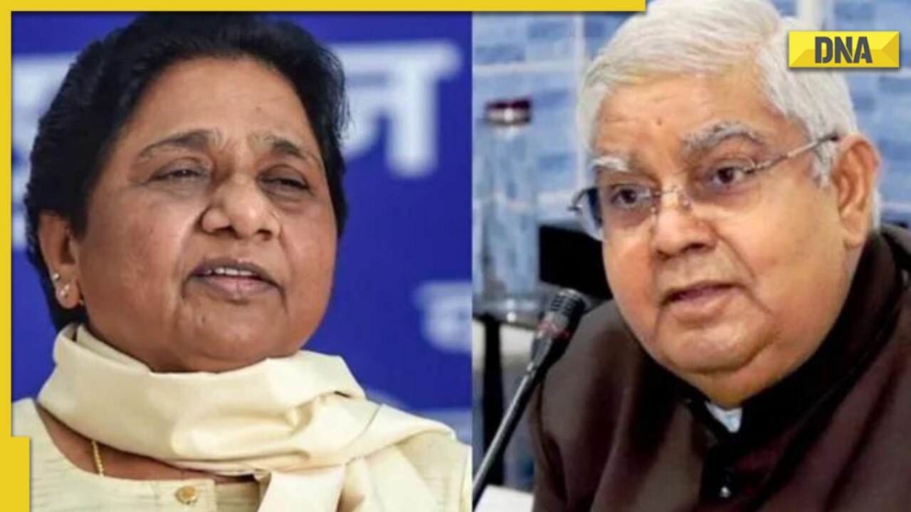 BSP supremo Mayawati announces her support for NDA's pick Jagdeep Dhankhar in VP election