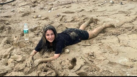 Shehnaaz Gill Mud Photos