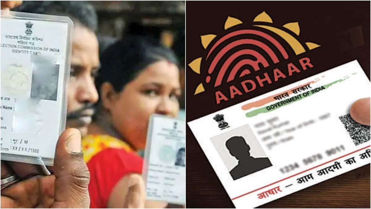 Voter Id Card Aadhaar Linking Step By Step Guide To Link Aadhaar Card With Voter Id Online 9841