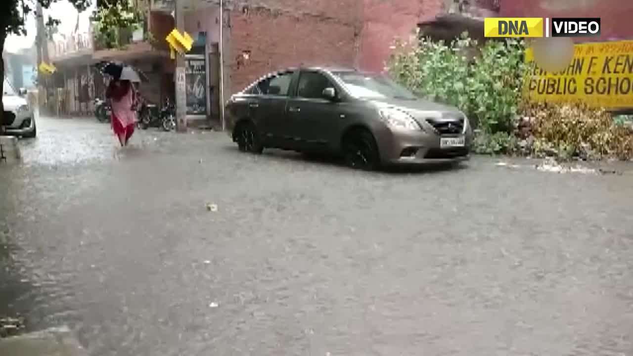 Haryana: Rain lashes parts of Faridabad, relief from severe heat