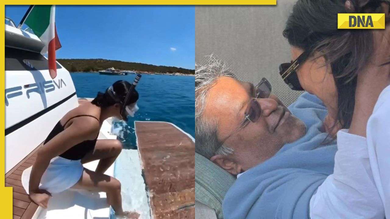 Sushmita Sen's beau Lalit Modi calls her 'hot' after actress shares monokini video from Sardinia vacay